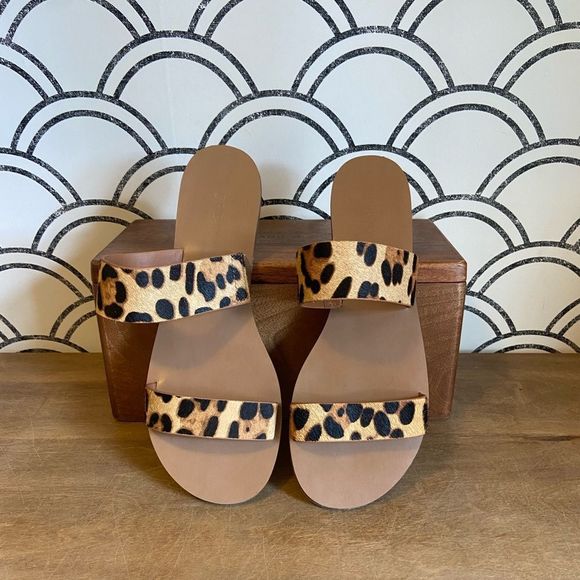 J. Crew Shoes - J crew leopard sandal